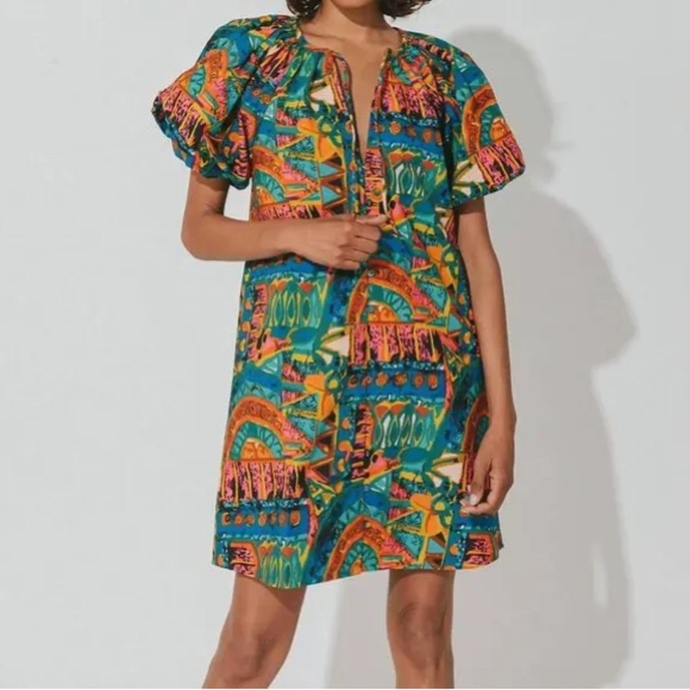 Cleobella Natia Mini Dress in Paradiso